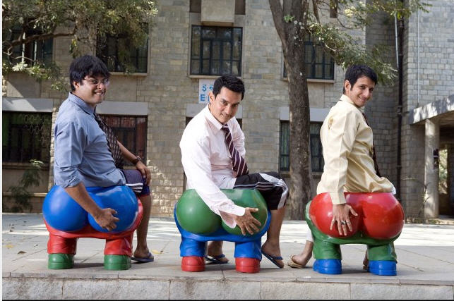 3 Idiots movie still 1