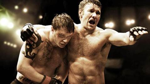 Warrior - the fight between the two brothers more emotional than actual physical.