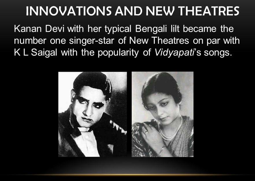 Kanan Devi and Saigal