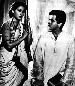 With Dilip Kumar in Devdas