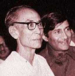 SD Burman and Dev Anand (Pic: sdburman.net)