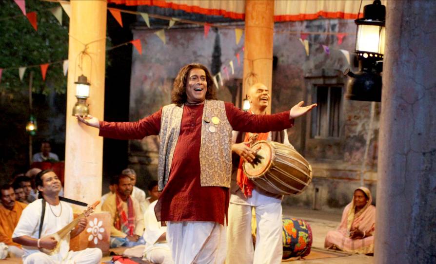 Debshankar Haldar as Jhanksu Ustad in Maya Mridanga