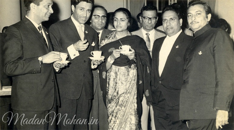 Dev Anand Moti Lal, Shankar and Madan Mohan