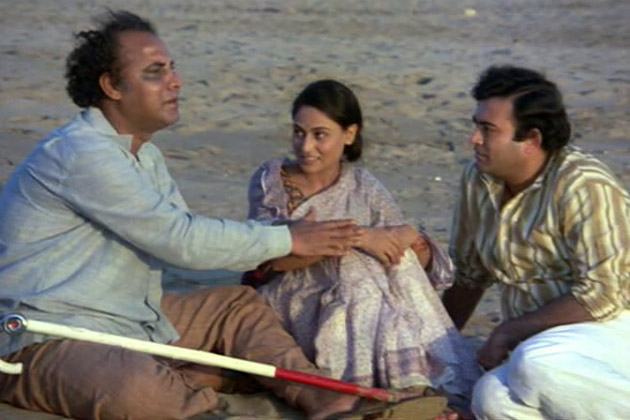 Sanjeev Kumar and Jaya Bhaduri in Koshish