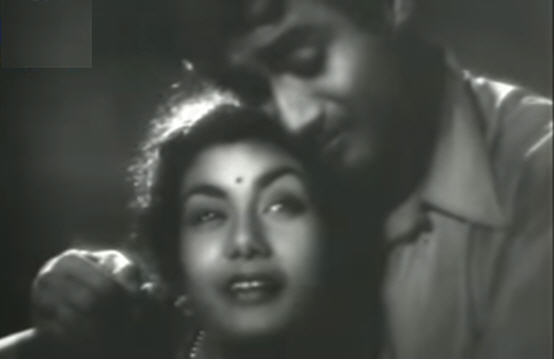 Dev Anand and Nimmi in Sazaa