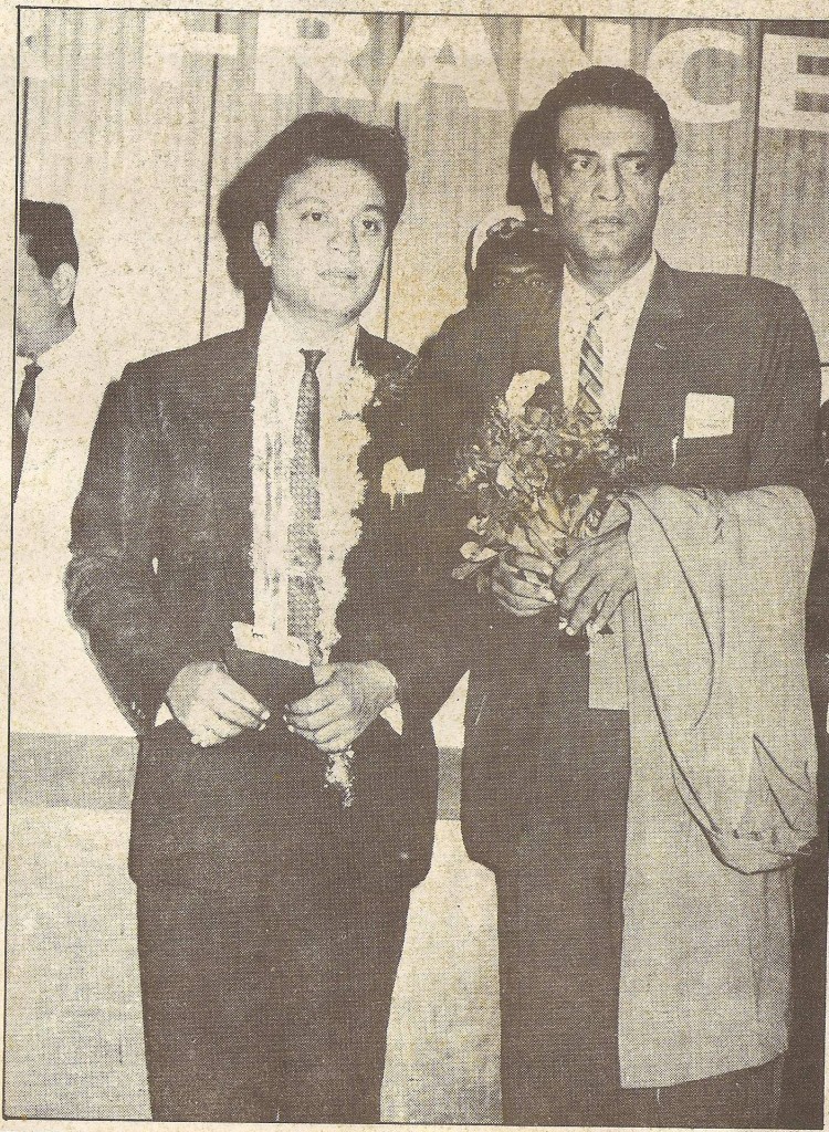 Uttam Kumar and Satyajit Ray