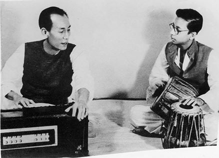 SD Burman with RD Burman