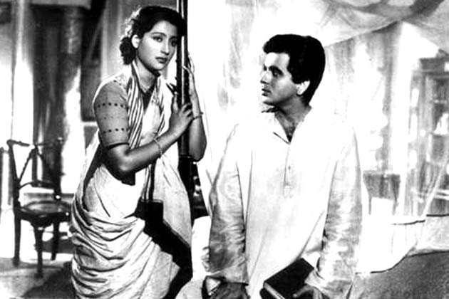 Suchitra Sen and Dilip Kumar in Devdas