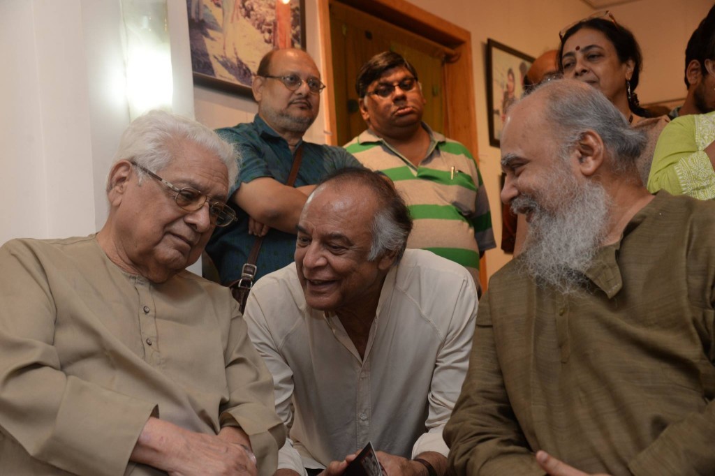 Basu Chatterjee, Barun Chanda and Shuvaprasanna.