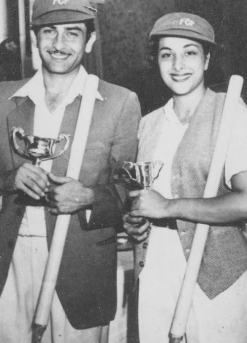 Raj Kapoor with Nargis