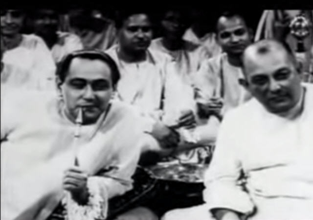Chhabi Biswas as Biswambhar Roy in Satyajit Ray’s masterpiece Jalsaghar (1958)