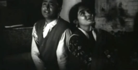 Dev Anand and Nutan
