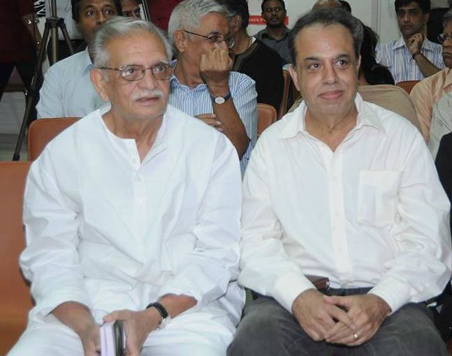 Gulzar and Manek Premchand