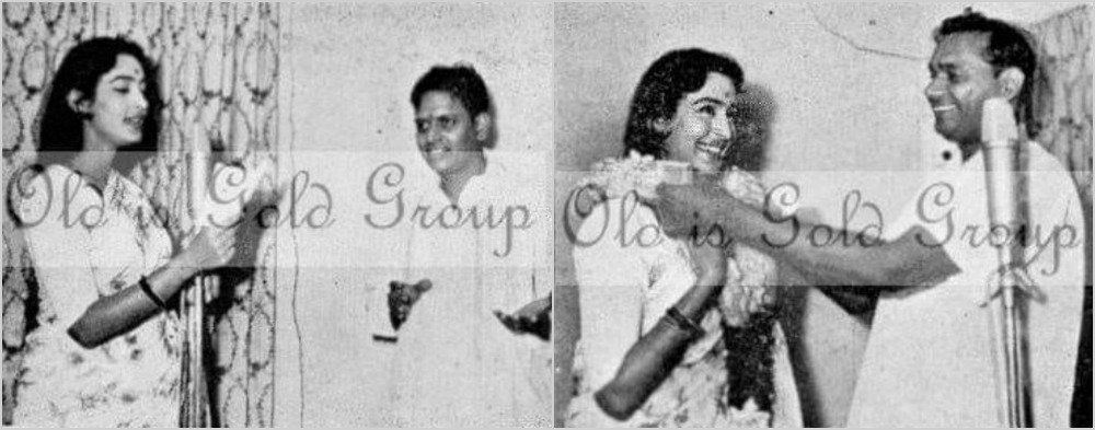 Nutan singing Telugu song