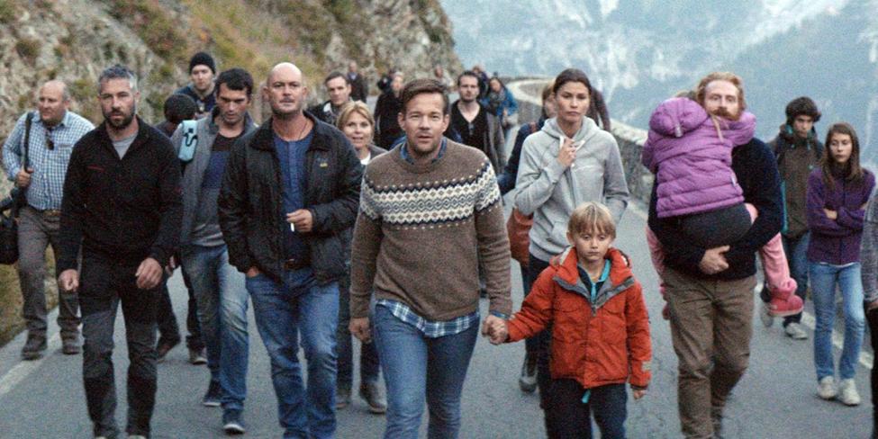 last scene of Ruben Ostlund's Force Majeure