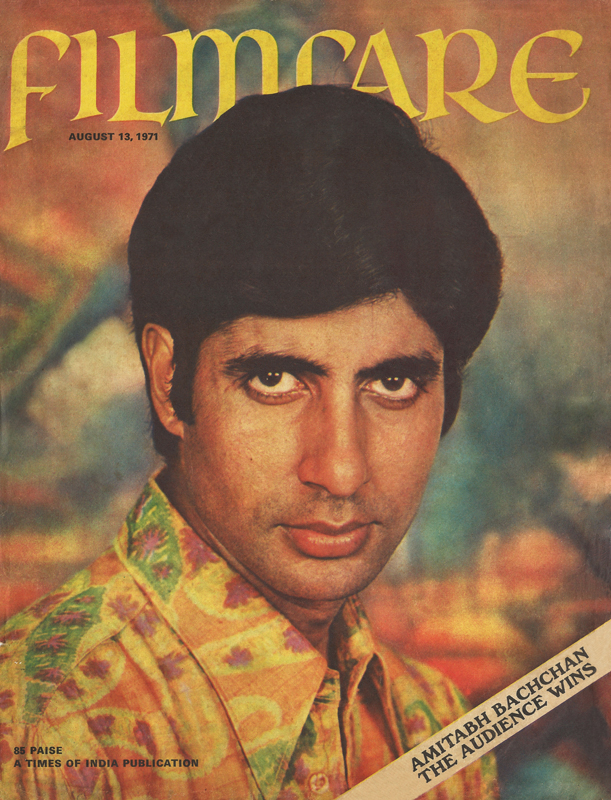 Filmfare cover of Amitabh Bachchan
