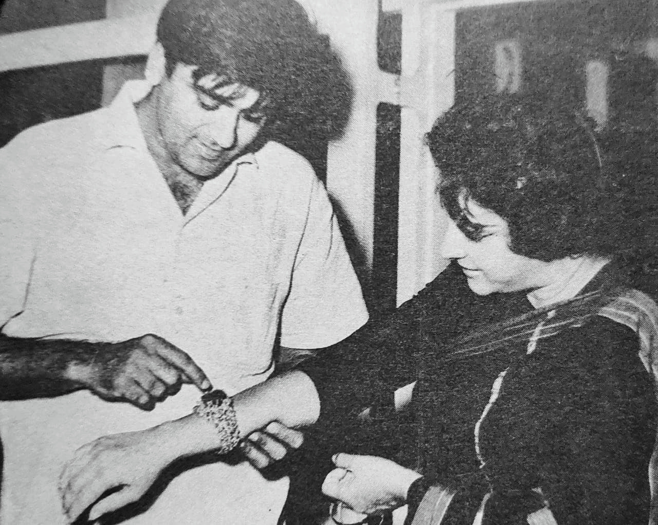 sunil dutt with nargis