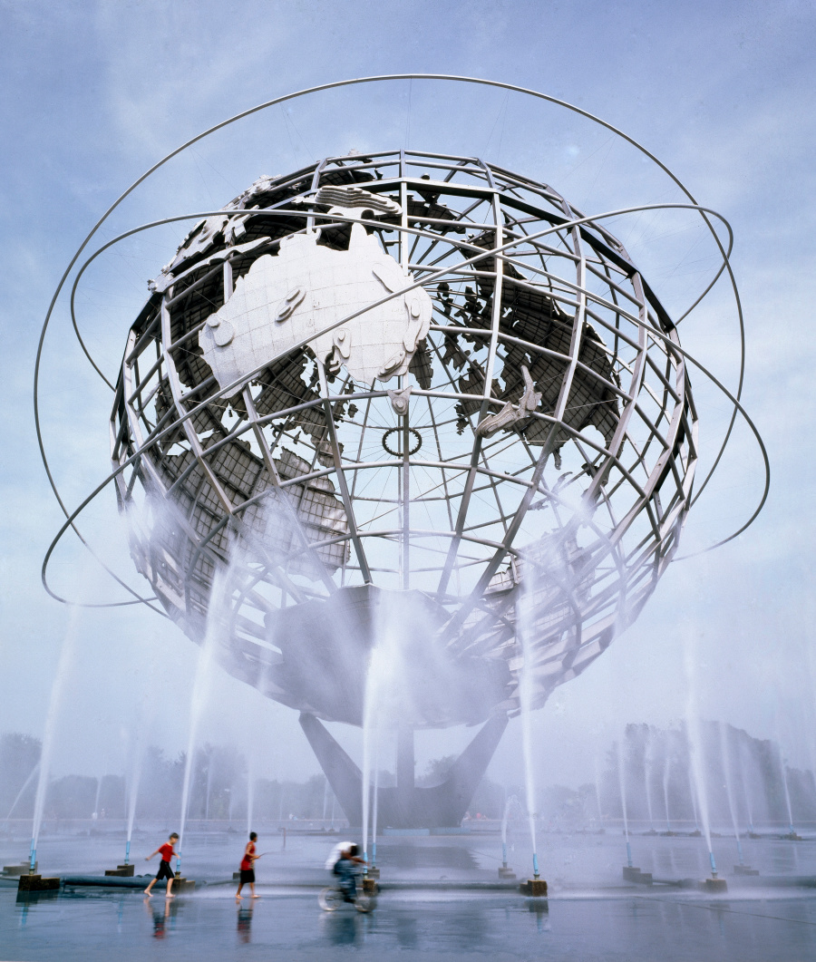 1964 New York World's Fair site in Queens, New York.