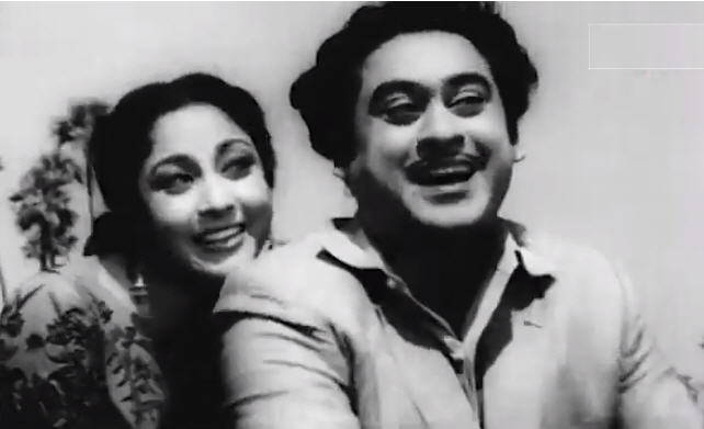 Mala Sinha and Kishore Kuma