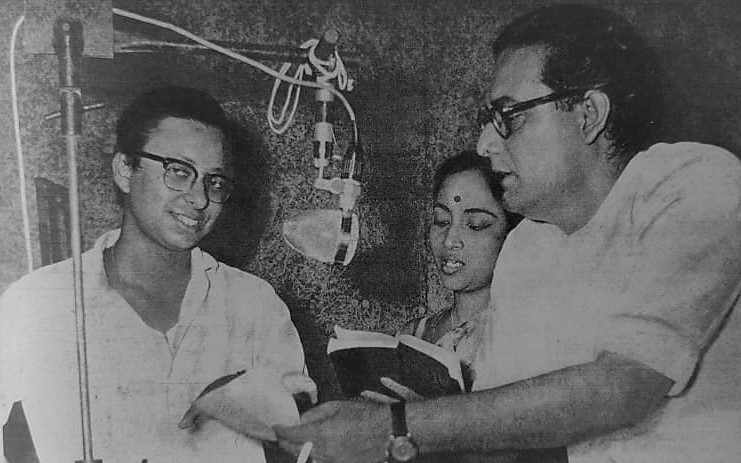 Hemant Kumar, Geeta Dutt and RD Burman