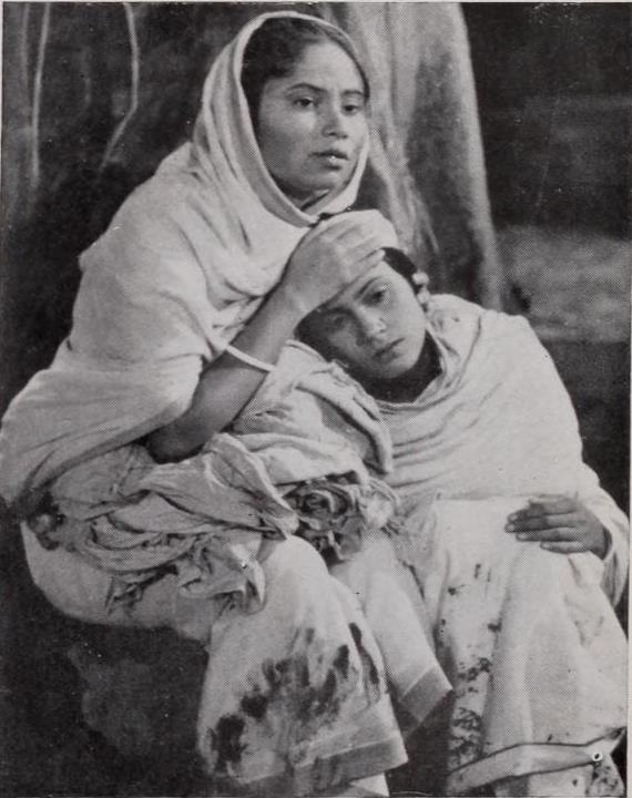 A scene from Dharti Ke Lal