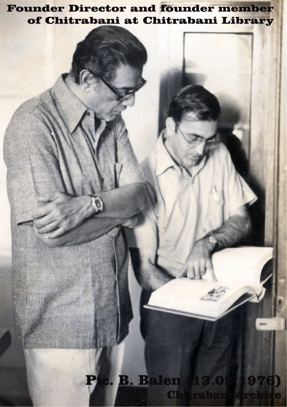 Satyajit Ray and Father Roberge