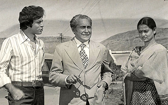Vijayendra, Ashok Kumar and Zareena Wahab
