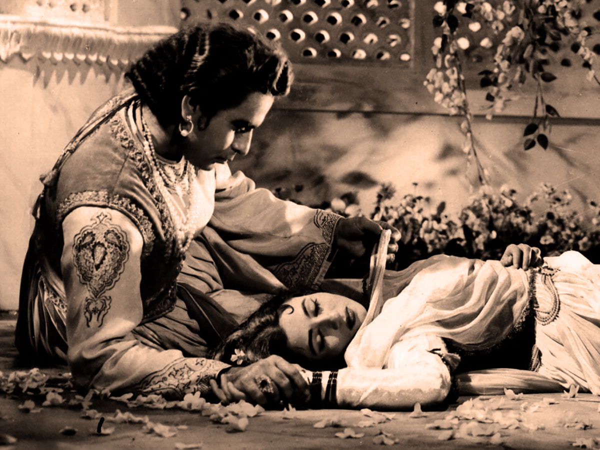 Madhubala and Dilip Kumar