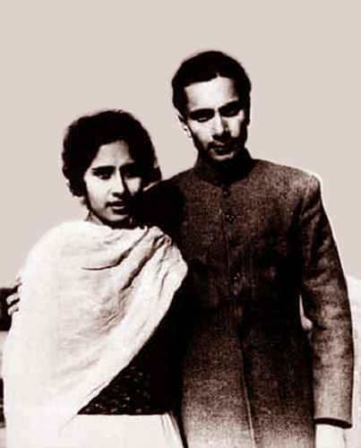 Balraj Sahni and his wife Damyanti