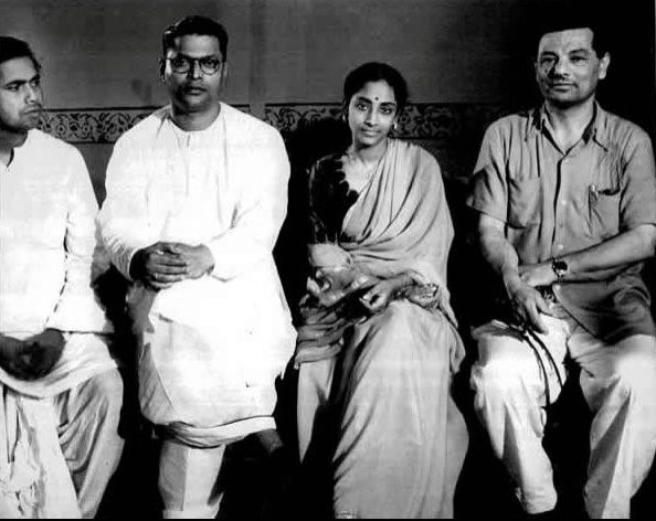 Pankaj Mullick and Geeta Dutt