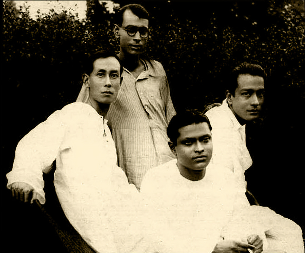 ankaj Mullick with SD Burman 