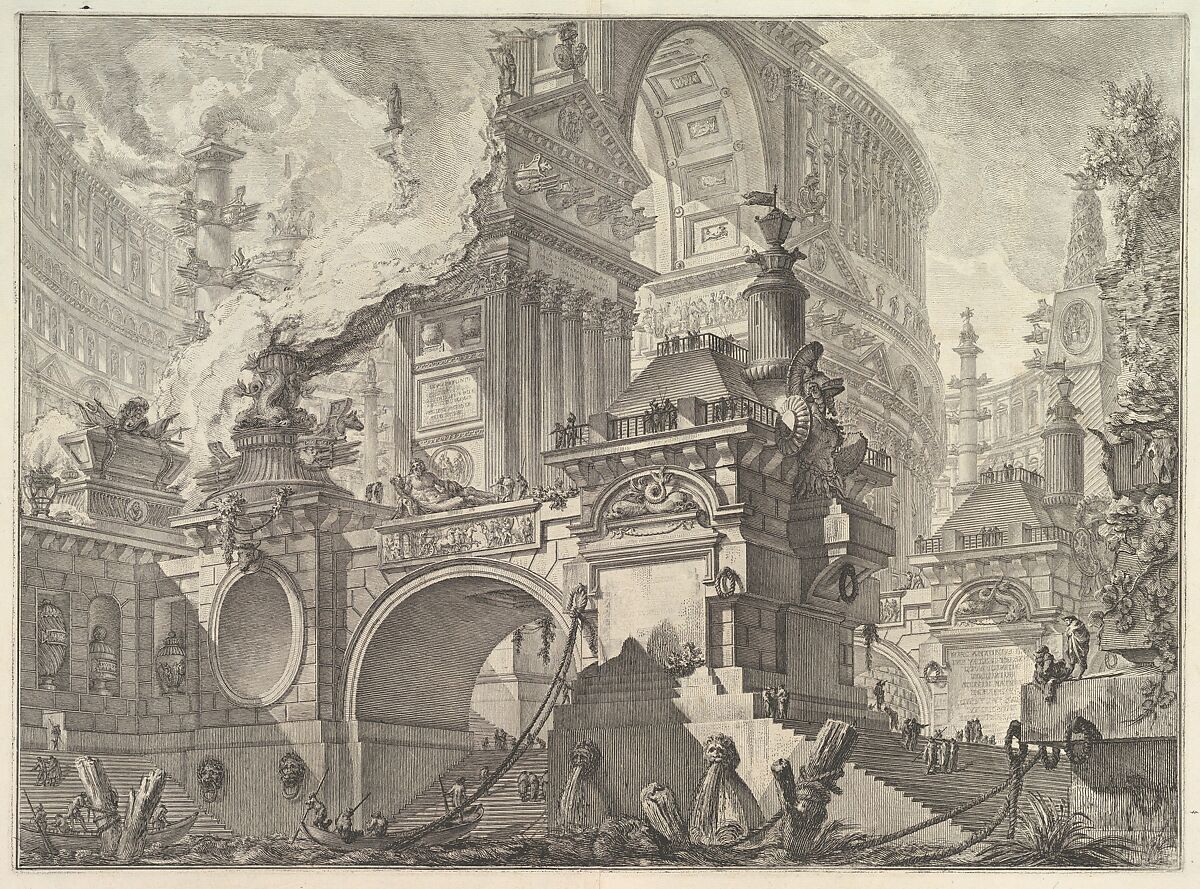 View of Rome’ by Giovanni Battista Piranesi