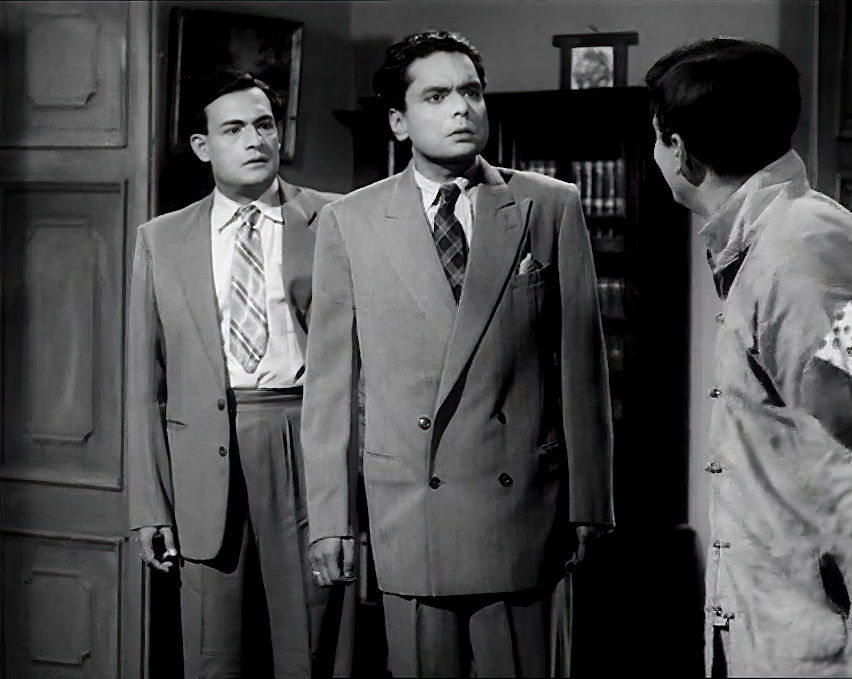 Kali Banerjee and Bikas Roy in Neel Akasher Neeche