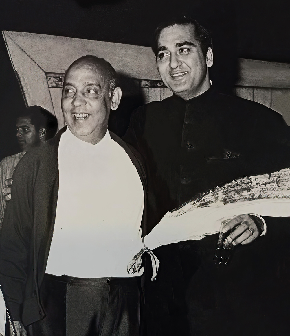 Rajinder Krishan and Sunil Dutt