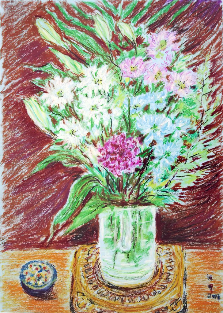 Flowers: Painting by Jyoti Chowdhury