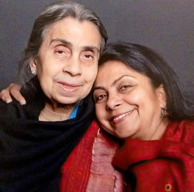 Jyoti Chowdhury with daughter Aloka