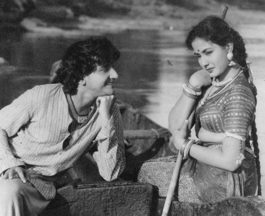 Bharat Bhushan and Meena Kumari in Baiju Bawra