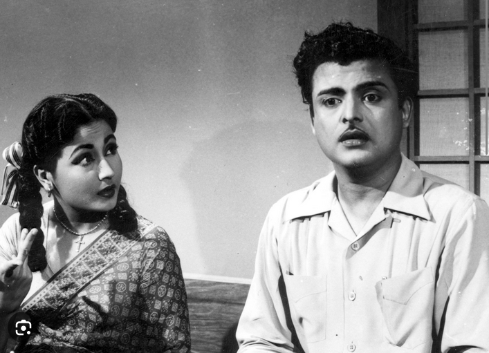 Meena Kumari and Gemini Ganesan in Miss Mary