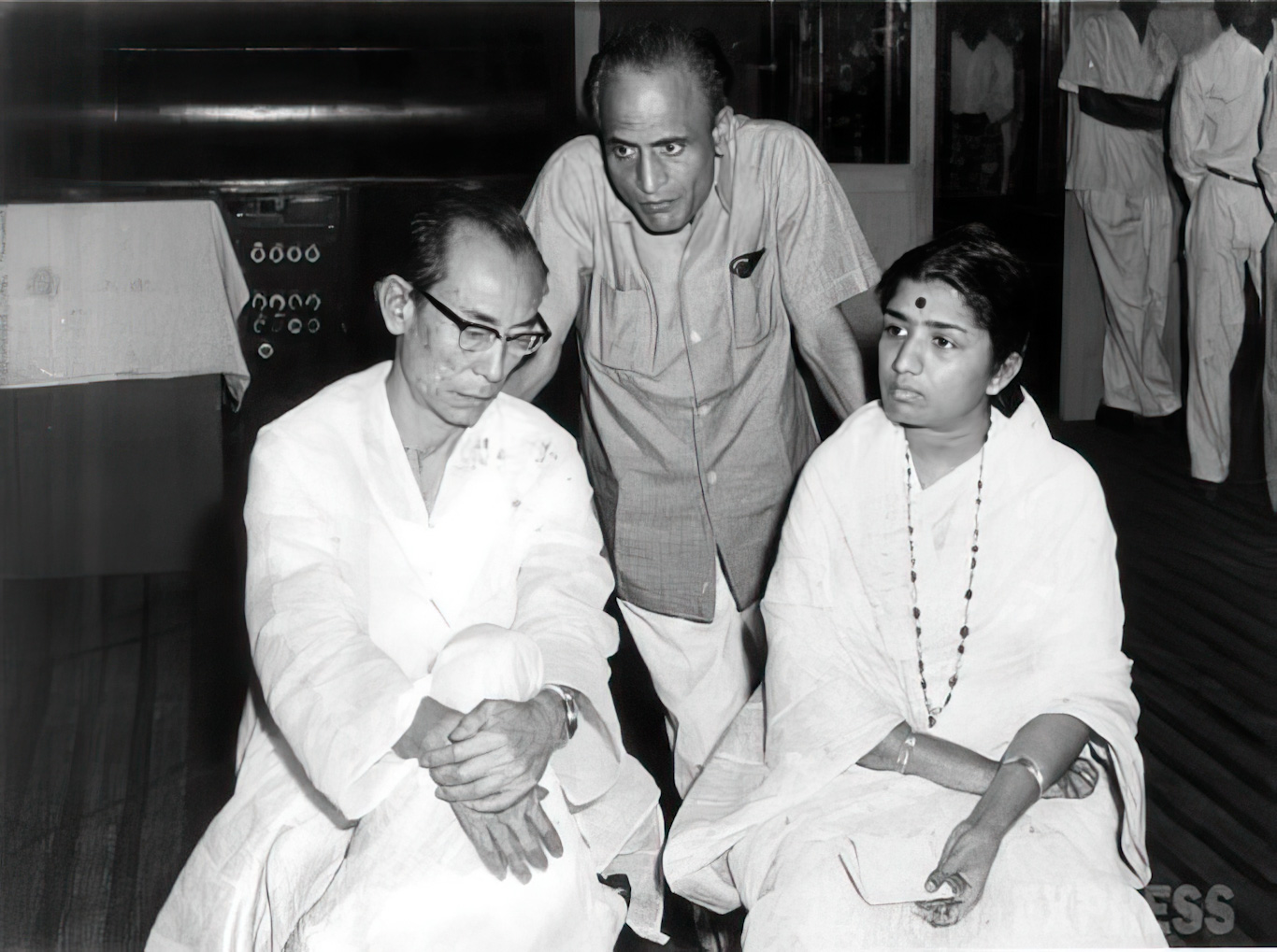 SD Burman with Lata