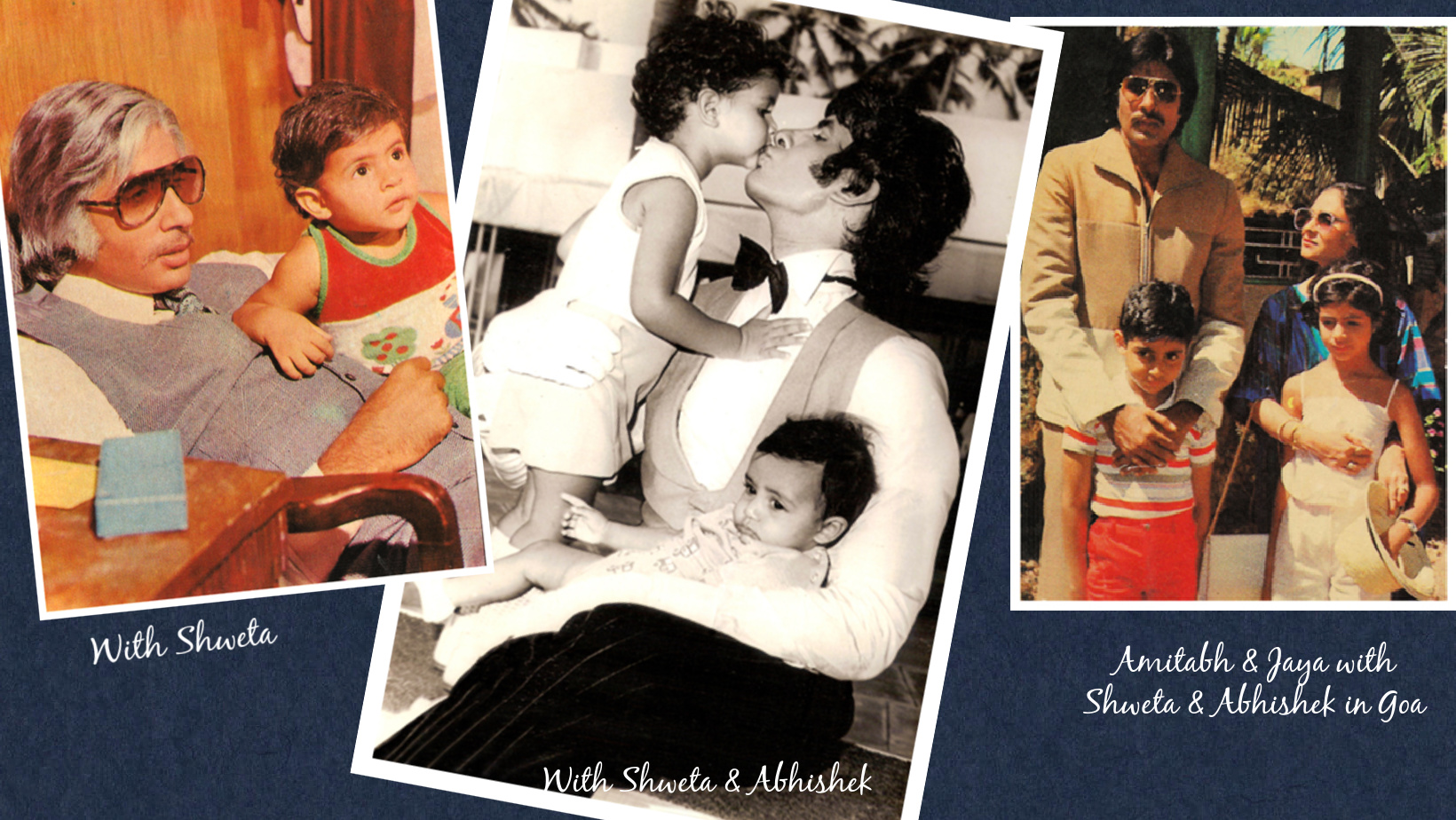 Amitabh and Jaya with their children 2