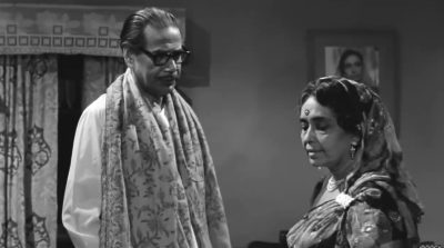 Kamal Mitra and Chhaya Devi in Harmonium