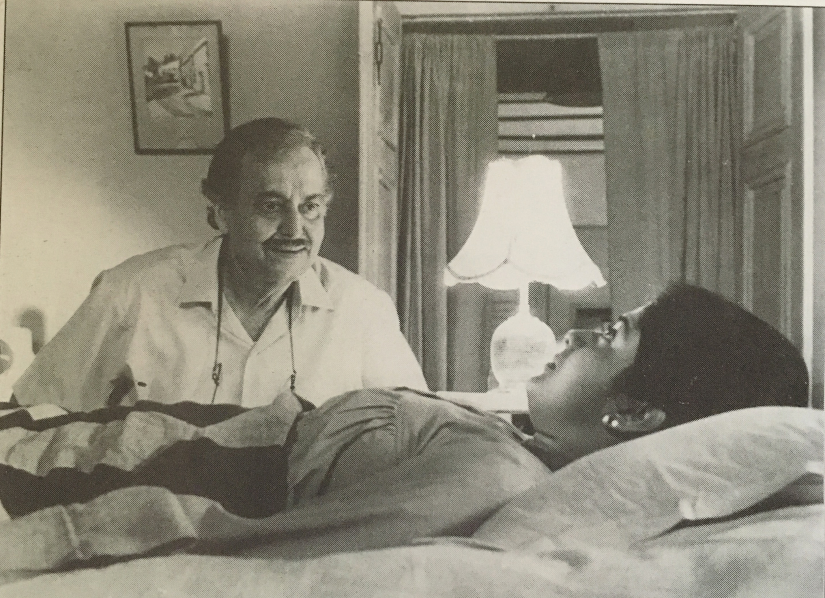 Soumitra Chatterjee in Wheel Chair