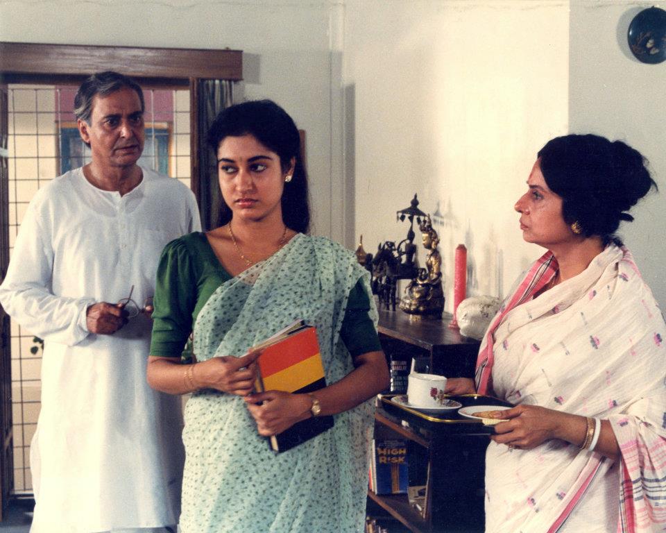 Soumitra Chattopadhyay, Shatabdi Roy & Madhabi in Antardhaan