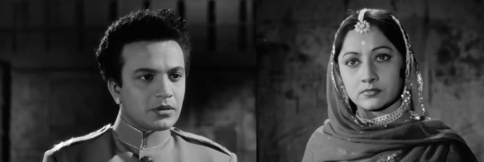 Uttam Kumar and Arundhati Devi in Jhinder Bandi (Tapan Sinha)