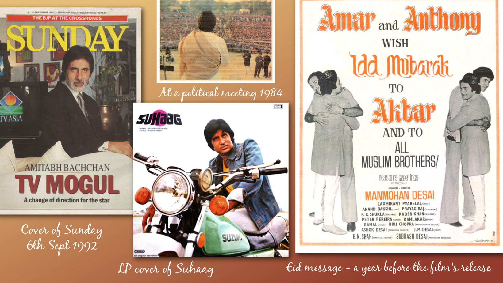 rare memorabilia of Amitabh Bachchan