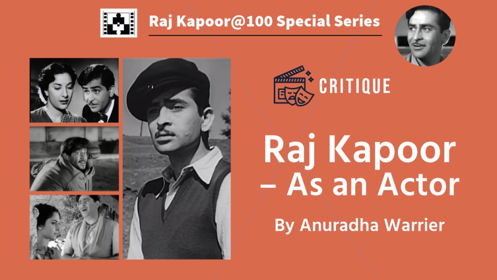Raj Kapoor as an actor