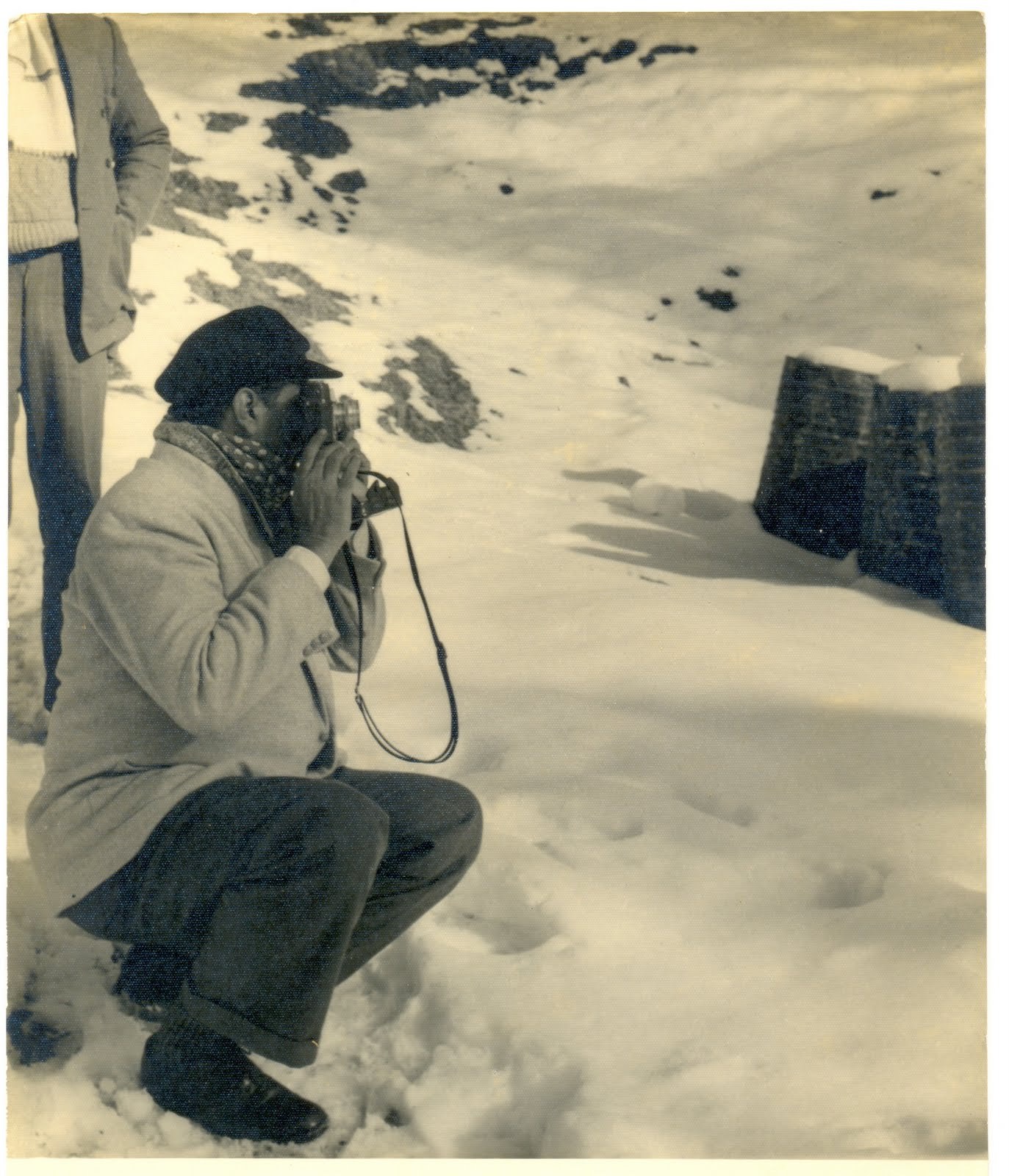 Bimal Roy with his camera