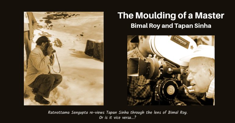 The Moulding of a Master Bimal Roy and Tapan Sinha (Silhouette)