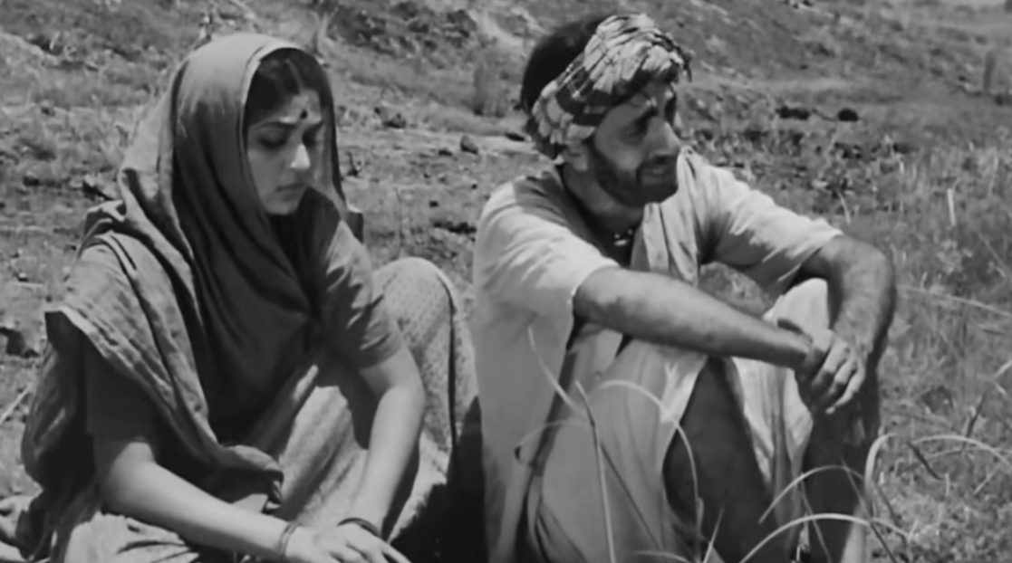 Nirupa Roy and Balraj Sahni
