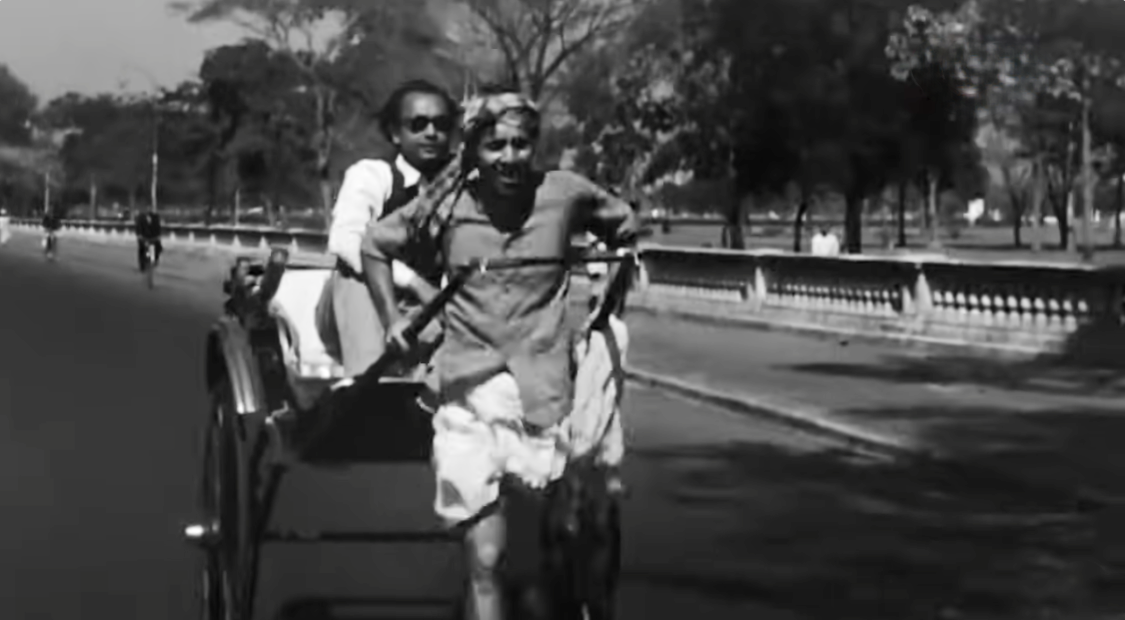 Rickshaw race in Do Bigha Zamin